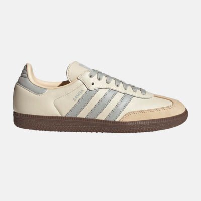 Womens Adidas Samba OG Cream White/Wonder Silver/Sand Strata