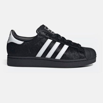 Womens Adidas Superstar II Core Black/Ftwr White/Core Black