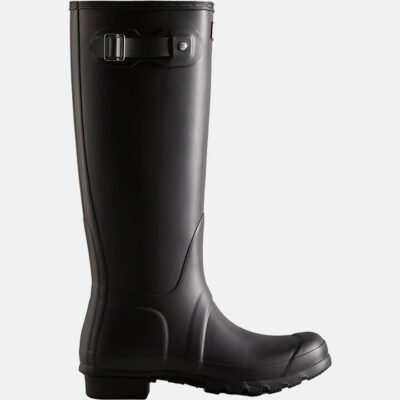 Womens Hunter Boots Tall Wellington Boot Black