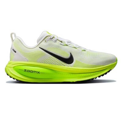 Womens Nike Vomero 18 White / Black / Electric Green / Us 7