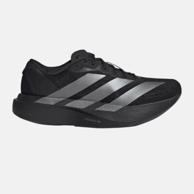 Womens Adidas Adizero EVO SL Core Black/Iron Met./Core Black TheSneakerLounge Adidas Womens Adidas Adizero EVO SL Core Black/Iron Met./Core Black