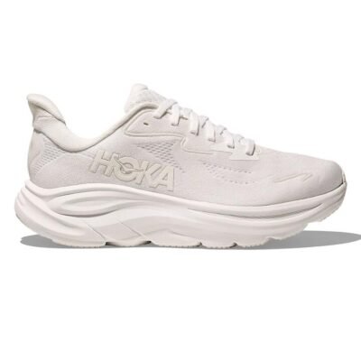 Womens Hoka Clifton 10 (Wide) White / White / Us 7.5
