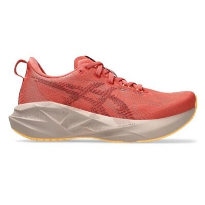 Womens Asics Novablast 5 Dark Pink / Rubble Red / Us 8.5