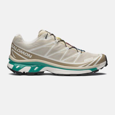 Unisex Salomon XT-6 Rainy Day / Chinchilla / Dynasty Green TheSneakerLounge Salomon Unisex Salomon XT-6 Rainy Day / Chinchilla / Dynasty Green