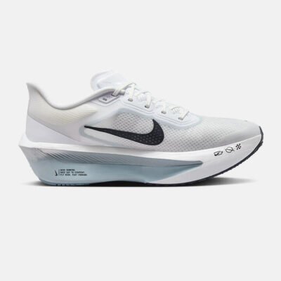 Womens Nike Zoom Fly 6 White/Gridiron-Pure Platinum