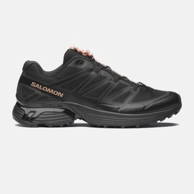 Unisex Salomon XT-Pathway Satin Black / Black / Mahogany Rose TheSneakerLounge Salomon Unisex Salomon XT-Pathway Satin Black / Black / Mahogany Rose