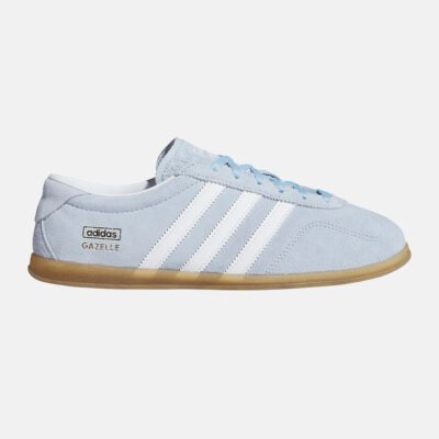 Womens Adidas Gazelle Lo Pro Clear Sky/Ftwr White/Gum 3 TheSneakerLounge Adidas Womens Adidas Gazelle Lo Pro Clear Sky/Ftwr White/Gum 3