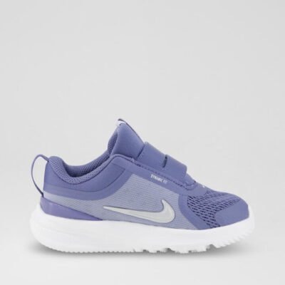 Star Runner 5 Toddler World Indigo Silver Fabric TheSneakerLounge Kids Star Runner 5 Toddler World Indigo Silver Fabric