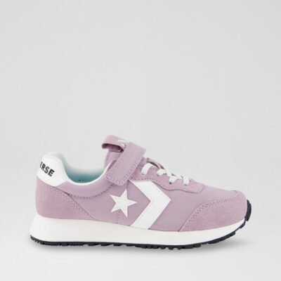 Omega Trainer Easy On Junior Altitude Lilac Fabric Sneakers