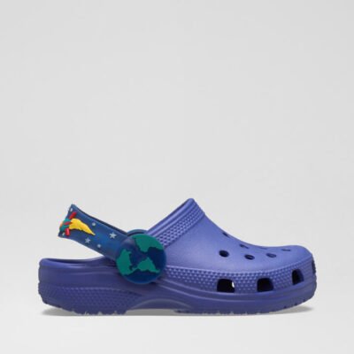 Light Up Rocket Clog Toddler Sapphire Sandals TheSneakerLounge Kids Light Up Rocket Clog Toddler Sapphire Sandals