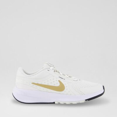 Star Runner 5 Youth Platinum Tint Metallic Gold Fabric Sneakers TheSneakerLounge Kids Star Runner 5 Youth Platinum Tint Metallic Gold Fabric Sneakers