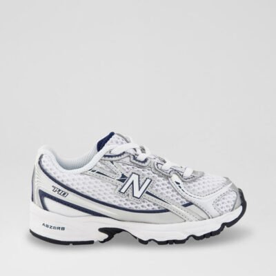 740 Toddler White Mesh Sneakers