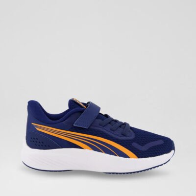 Pounce Lite Junior Blue Orange Mesh Sneakers