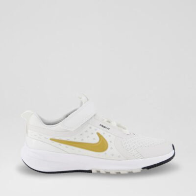 Star Runner 5 Junior Platinum Tint Metallic Gold Fabric Sneakers TheSneakerLounge Kids Star Runner 5 Junior Platinum Tint Metallic Gold Fabric Sneakers