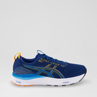 Gel Kayano 32 Youth Twilight Blue Yamabuki Mesh Sneakers