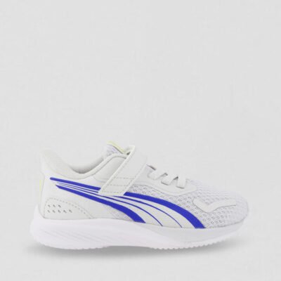 Pounce Lite Toddler Feather Gray Royal Sapphire Mesh Sneakers