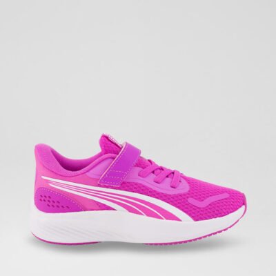 Pounce Lite Junior Electric Orchid White Mesh Sneakers