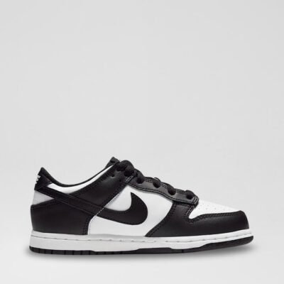 Dunk Low Junior White Black Sneakers