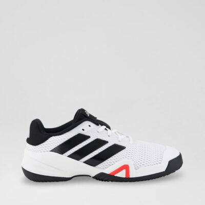 Barricade Junior White Core Black Fabric Sneakers