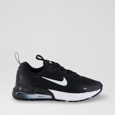 Air Max Phoenix Junior Black White Anthracite Mesh Sneakers