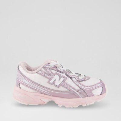 740 Toddler Pink Salt Stone Pink Fabric Sneakers TheSneakerLounge Kids 740 Toddler Pink Salt Stone Pink Fabric Sneakers