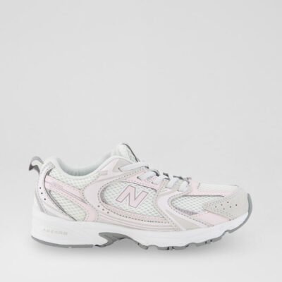 530 Junior Grey Matter Pink Salt Fabric Sneakers