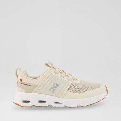 Cloud Swift Junior Sand Fabric Sneakers TheSneakerLounge Kids Cloud Swift Junior Sand Fabric Sneakers