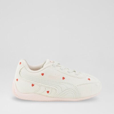 Speedcat Amor Ac Toddler Vapor Gray Jasmine Flower Suede Sneakers TheSneakerLounge Kids Speedcat Amor Ac Toddler Vapor Gray Jasmine Flower Suede Sneakers